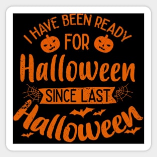 Ready For Halloween Sticker